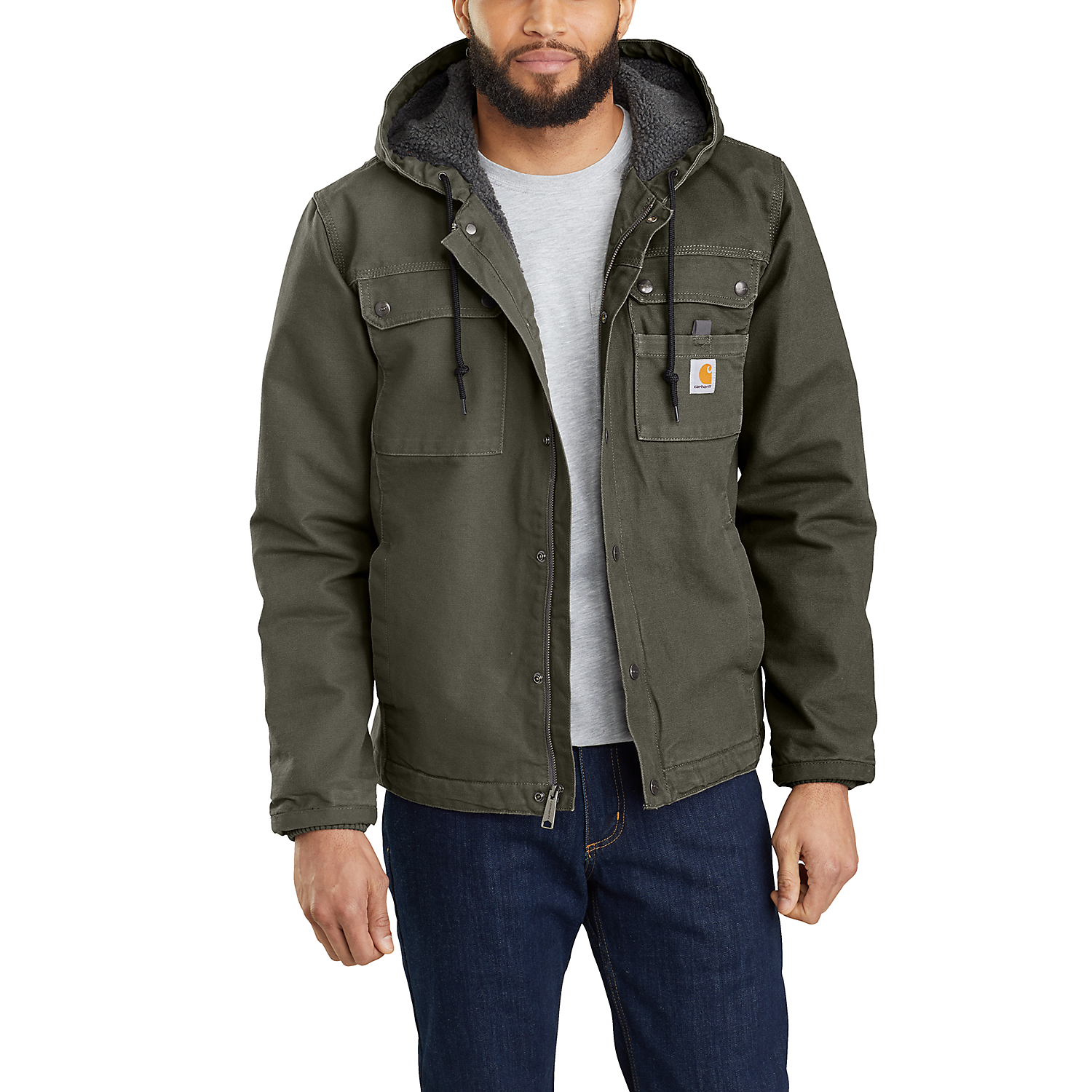 Carhartt Bartlett Jacket - 103826 MOS - Livestock Show Equipment