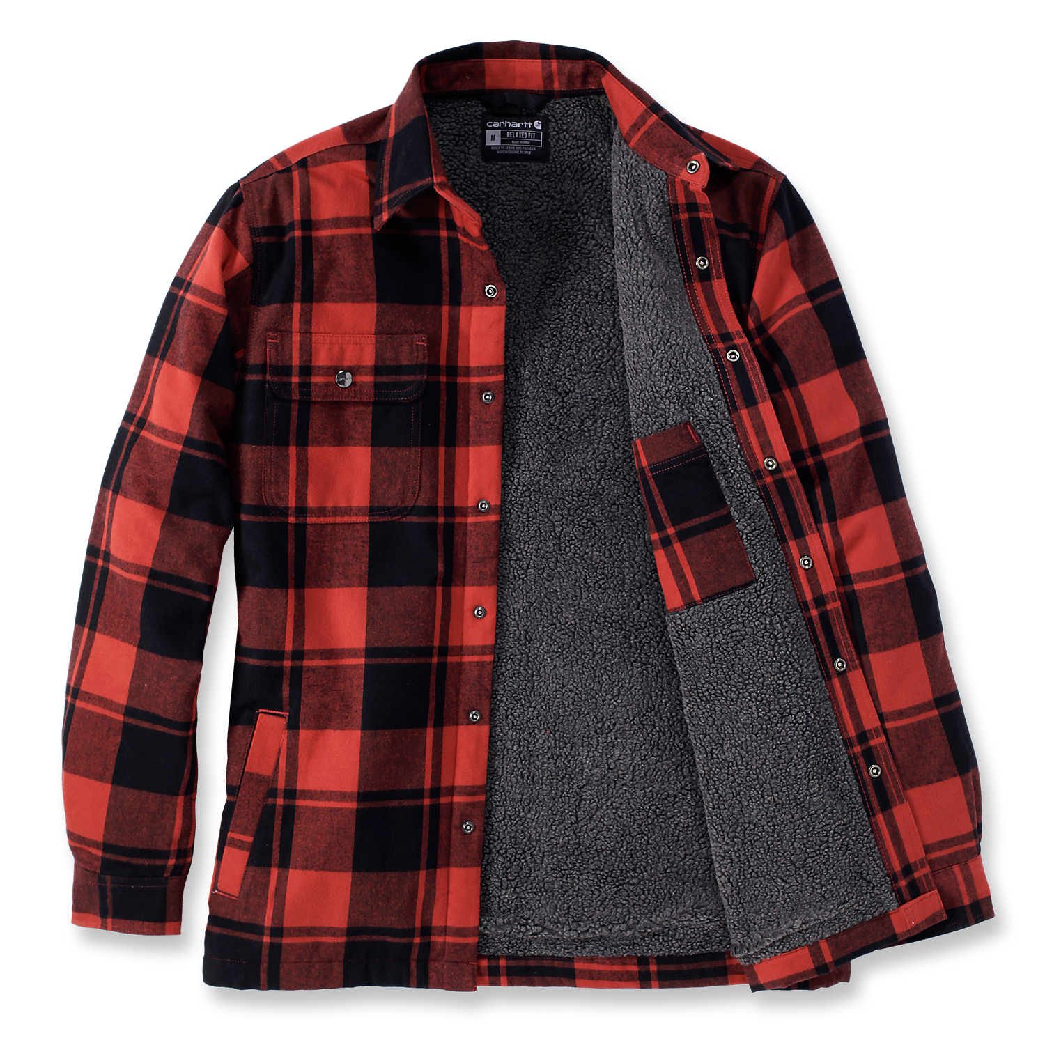 Carhartt Sherpa Lined Shirt Jac - 105939 R81 - Livestock Show