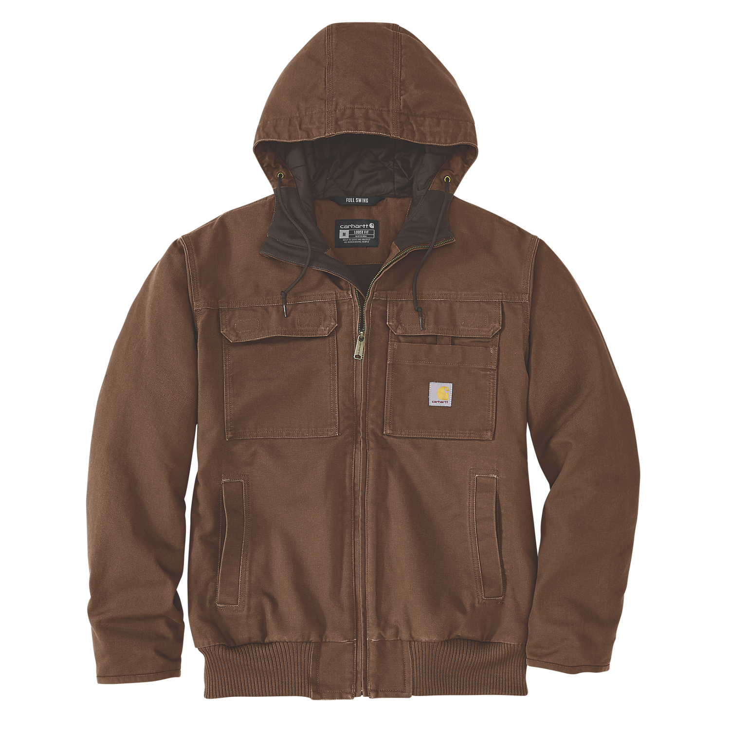 Carhartt Bartlett Relaxed Fit Washed Duck Insulated Jacket - 106980 Da