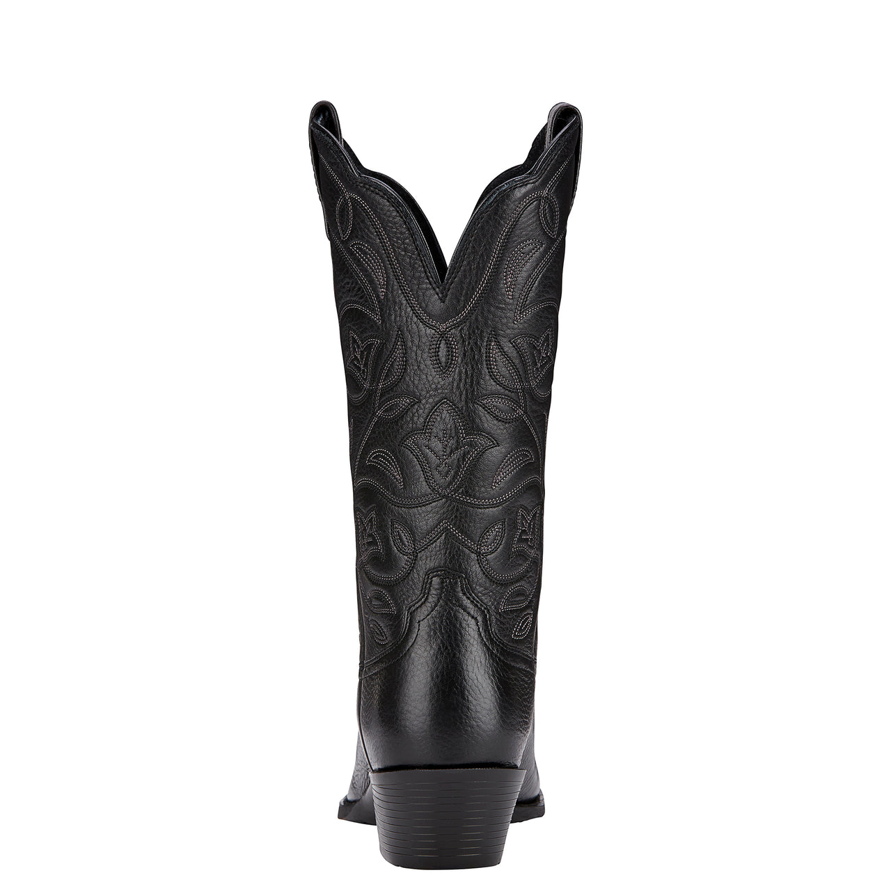 Ariat Womens Heritage Western R-toe - Black Deertan