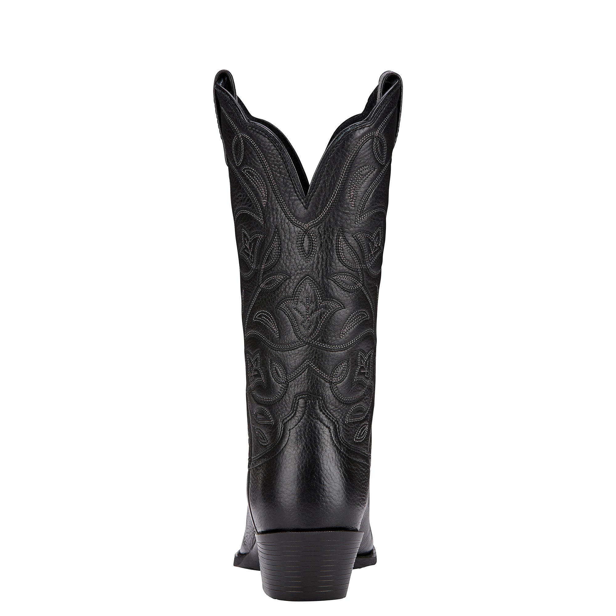 Ariat Womens Heritage Western R-toe - Black Deertan