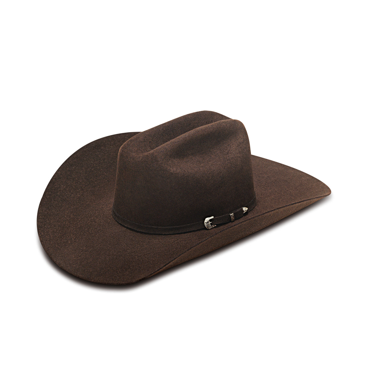 Ariat Western Wool Hat With Buckle Brown- 10027062