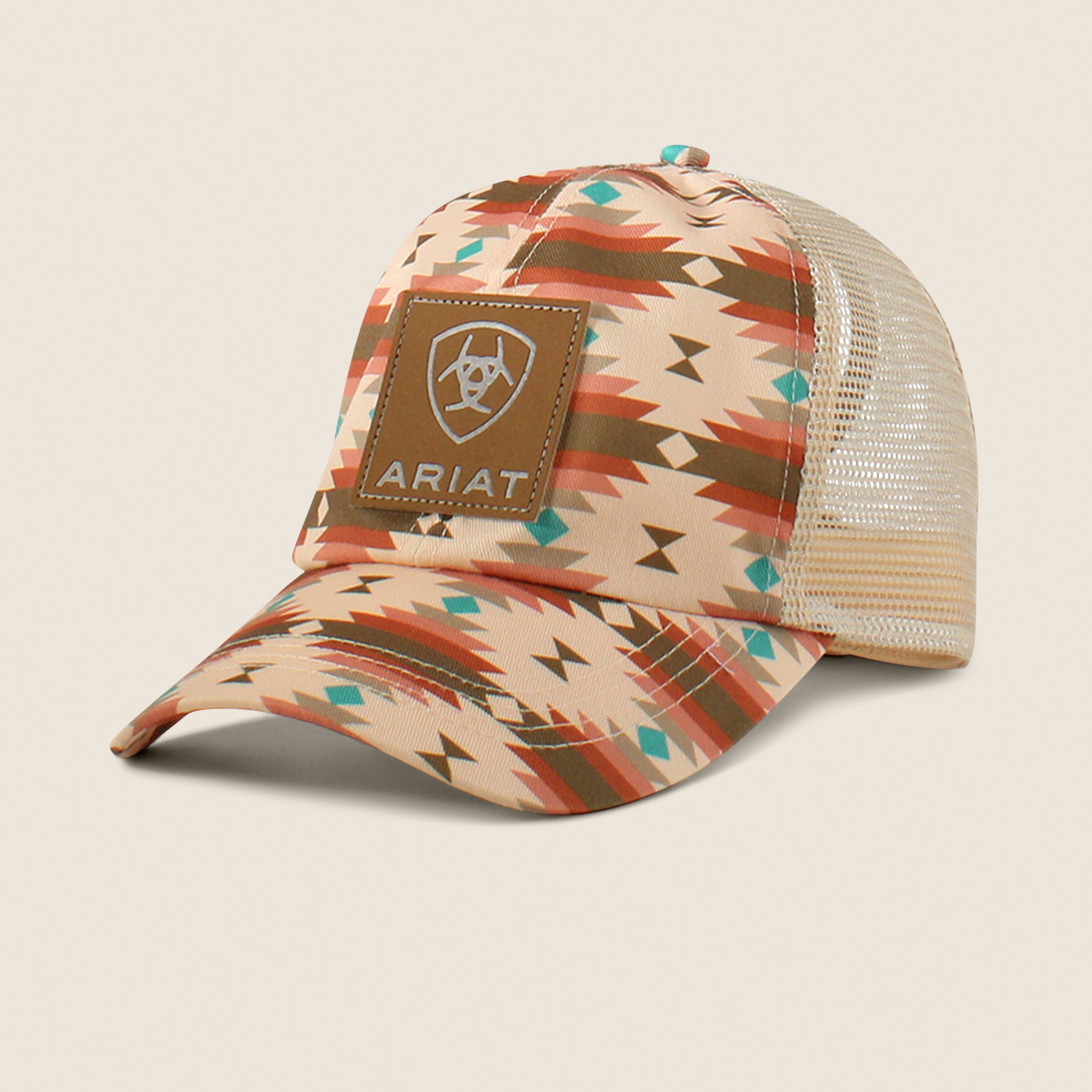 Ariat Women's Southwest Print Logo Patch Cap - 10050638
