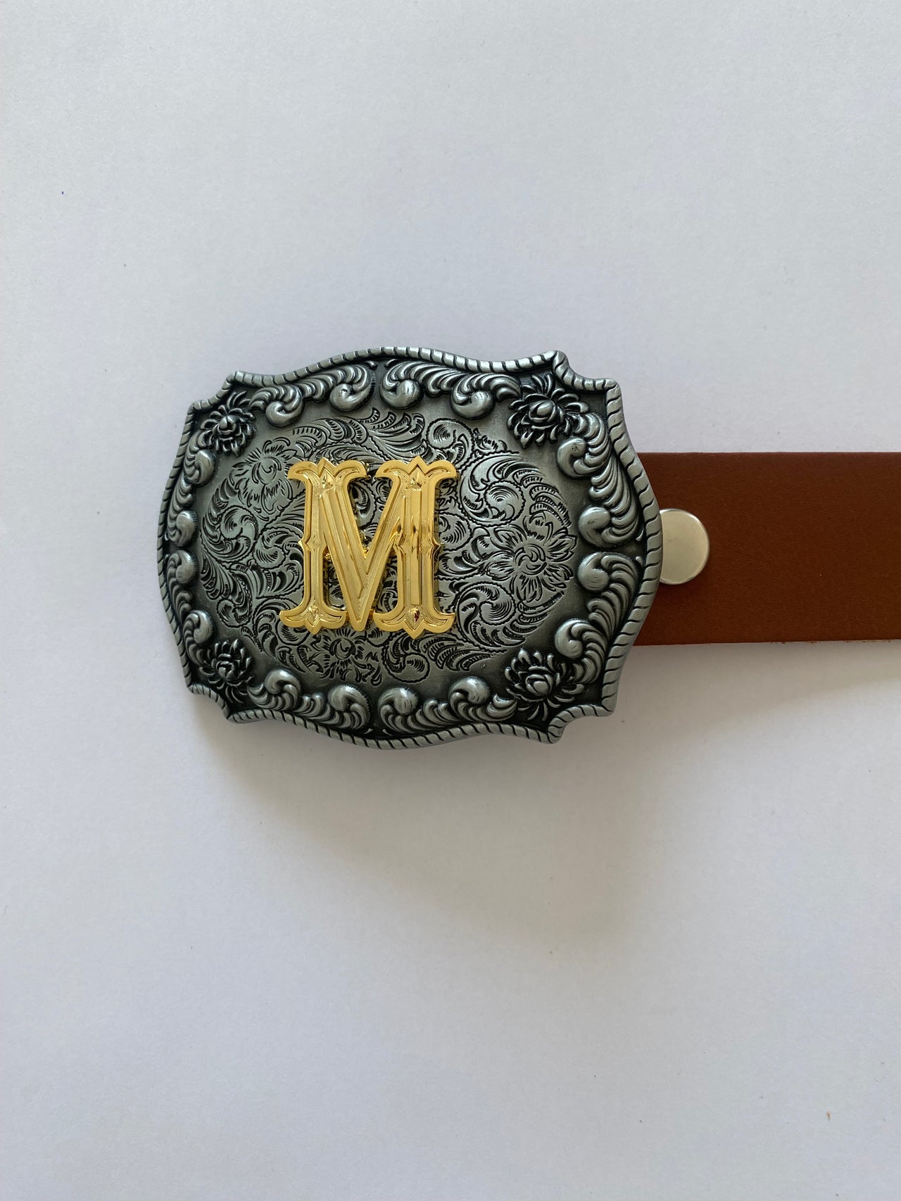 Leren Riem Cognac