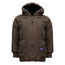 Isolierte Satteljacke für Kinder mit Kapuze