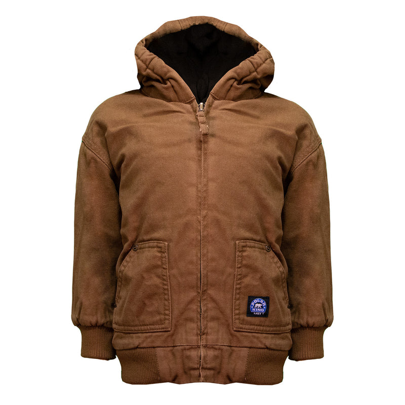 Youth's Hooded Insulated Jacket