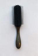 Topline Brush Denman 9 row - Grey Metallic with grey pins