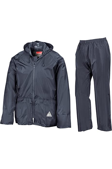 Result R95X Heavyweight Waterproof Jacket/trouser Suit - Navy