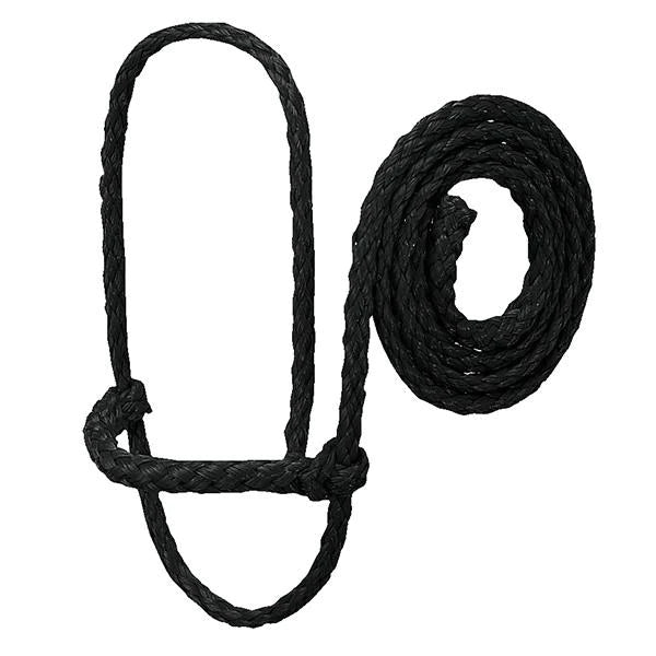 Poly Rope Halter Sheep - Black