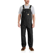 Carhartt duck bib salopette noir 1027776