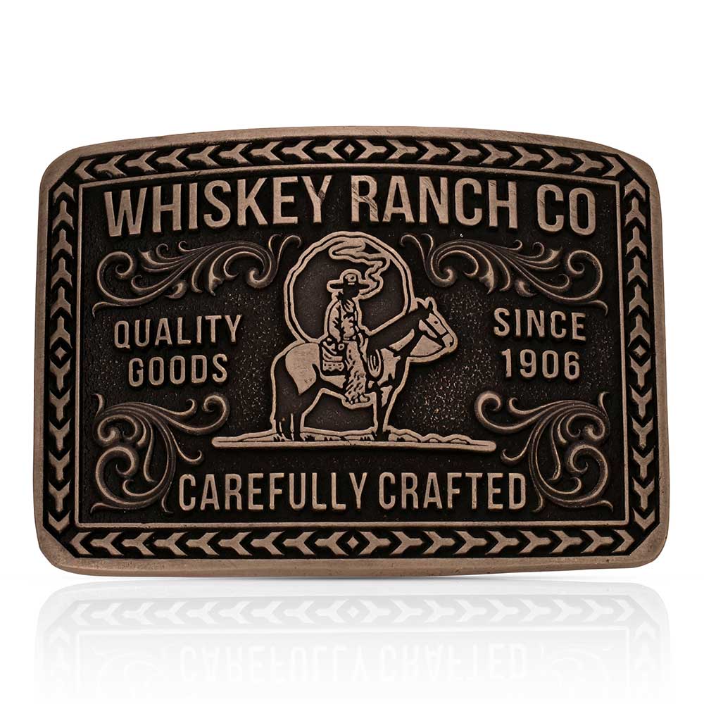 Belt Buckle Whiskey Ranch