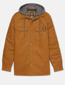 Dickies Fleece Hooded Duck Shirt Jack - Brown Duck
