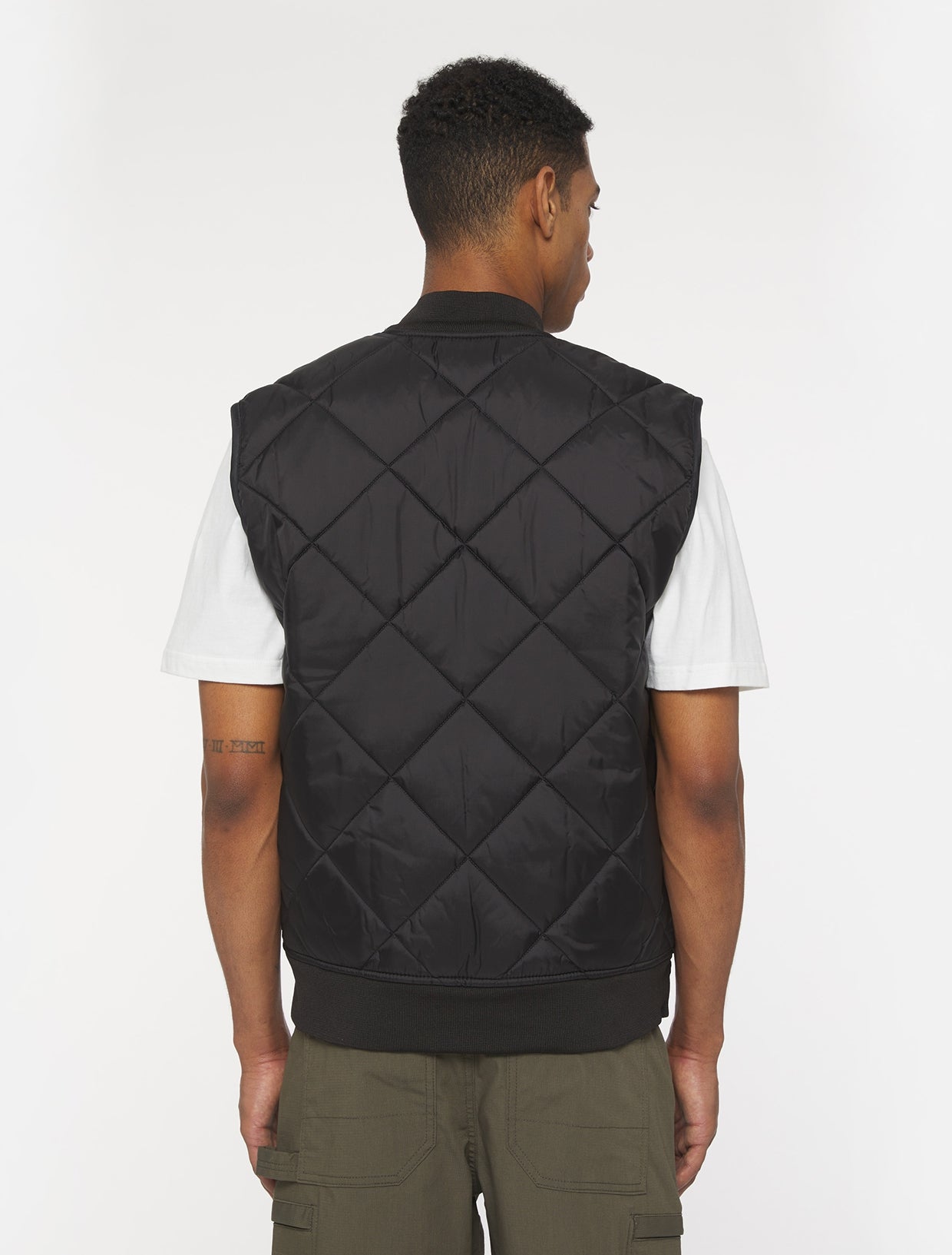Dickies Diamond Quilted Vest - Black