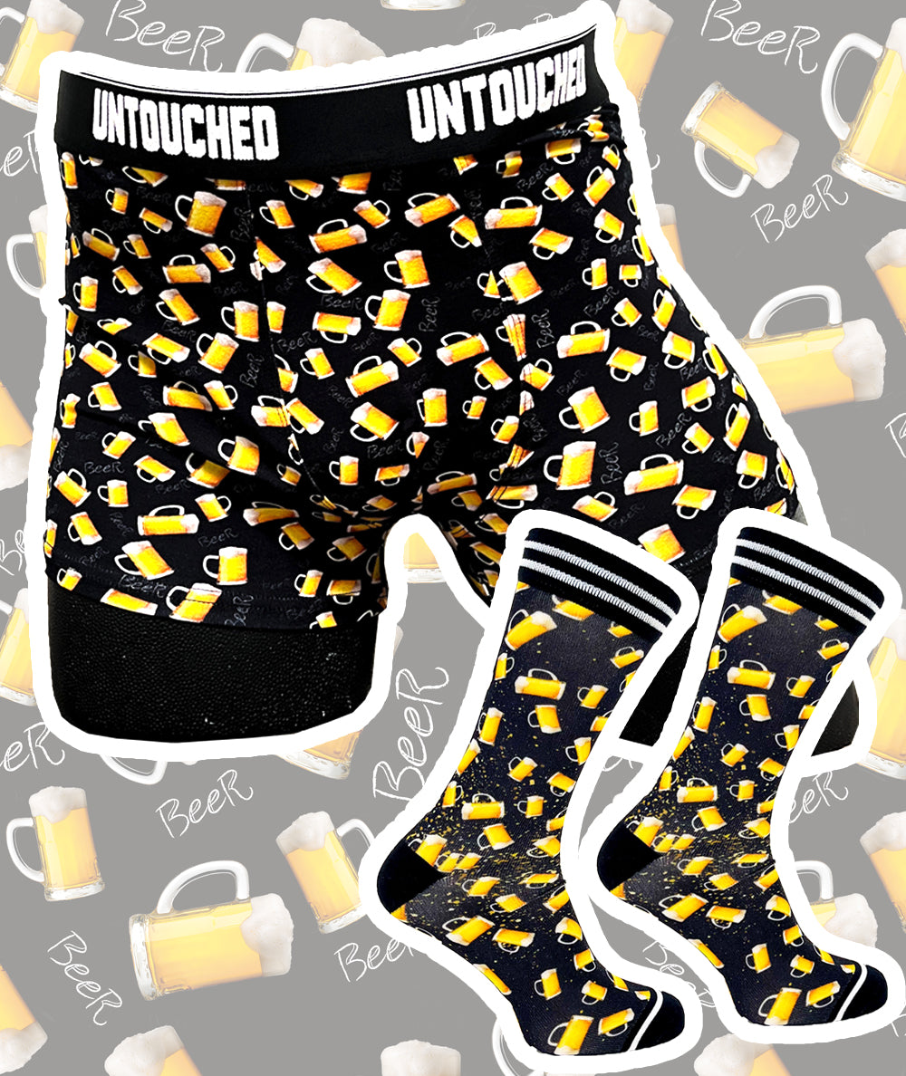 Untouched Beer Mugs Boxer