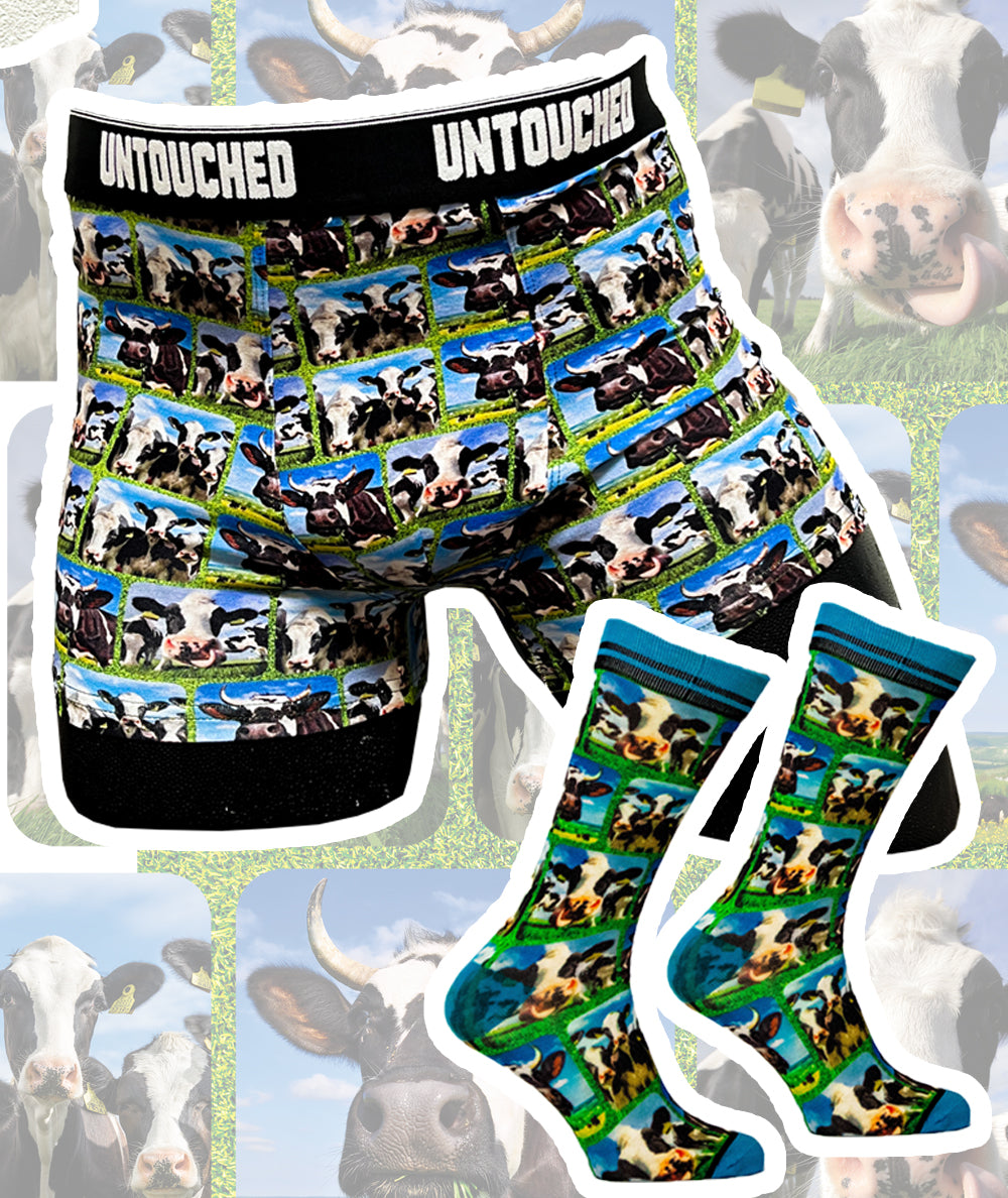 Untouched Cow Boxer
