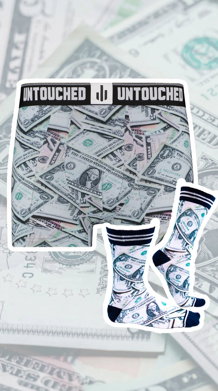 Cadeauset Dollars Boxer & Sokken