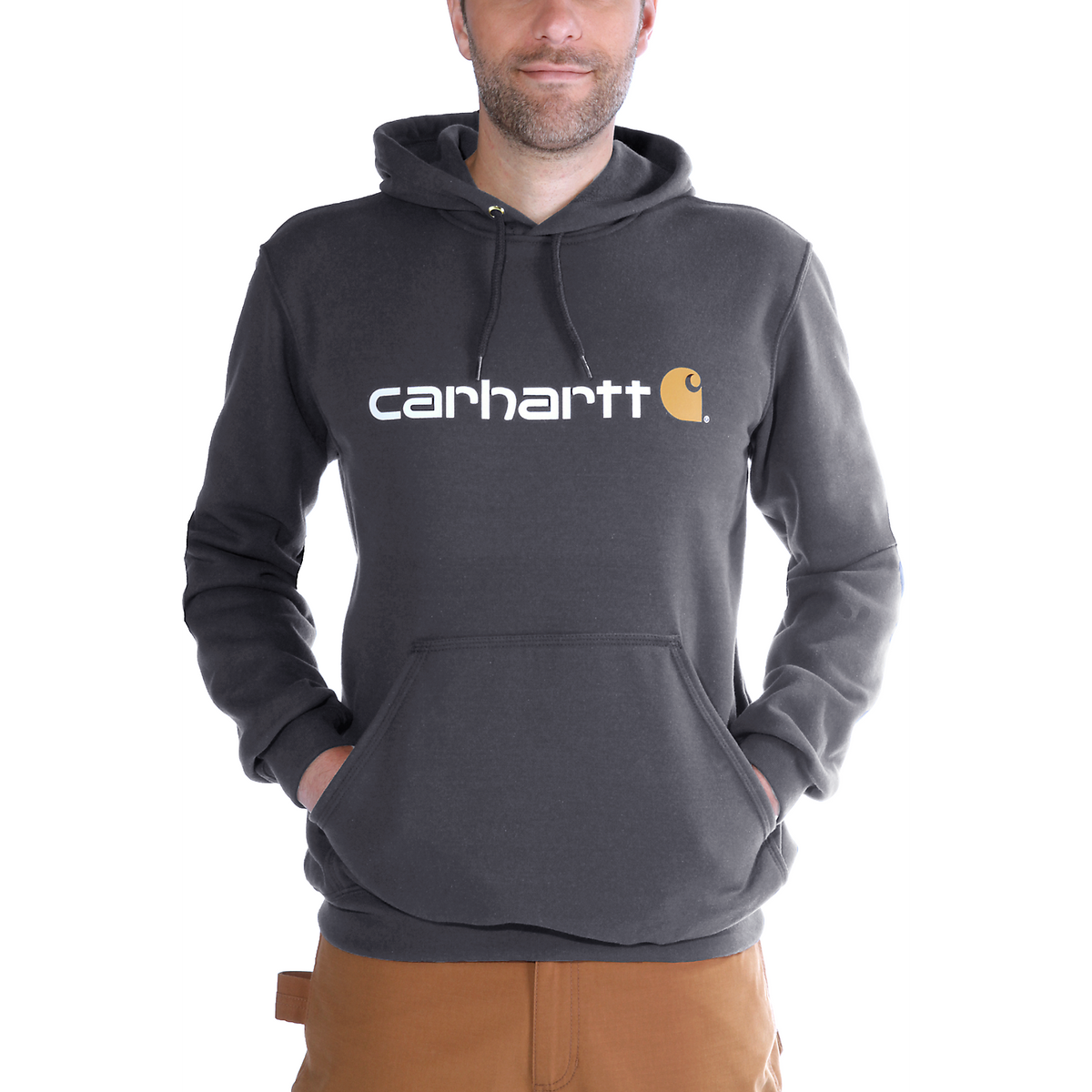 Carhartt Trui Met Logo En Capuchon  - 100074 026 – afbeelding 2