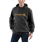 Carhartt Signature Logo Sweater 100074 EE8 - dark grey