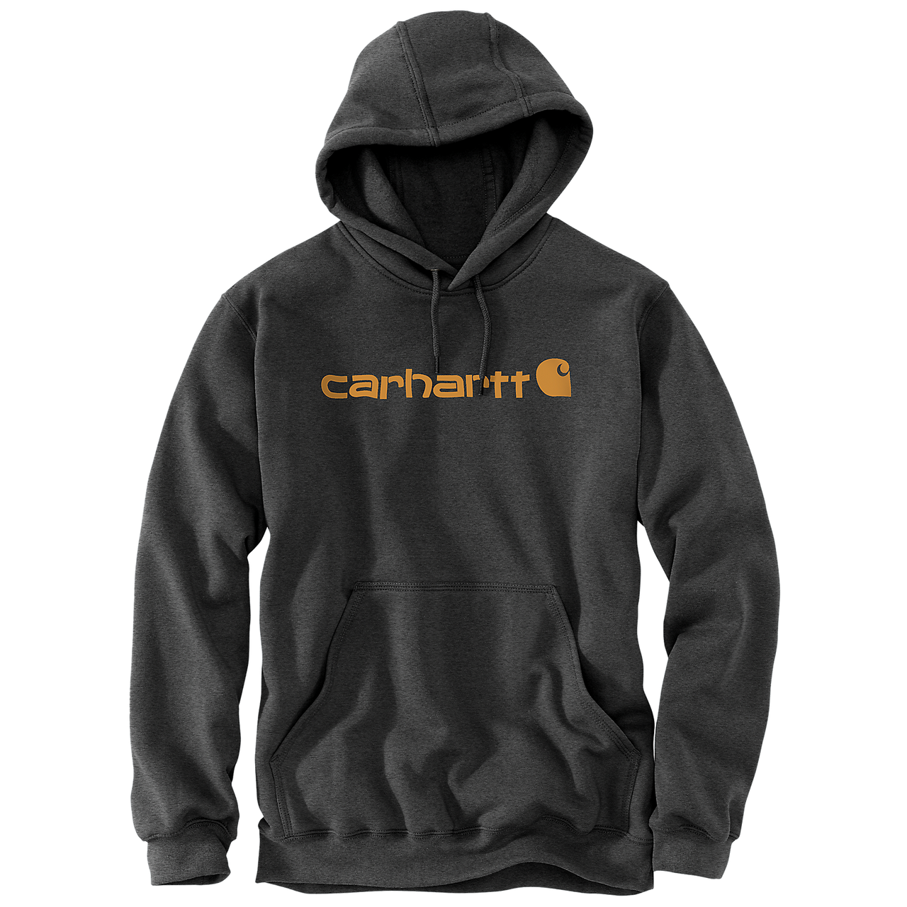 Carhartt Signature Logo Sweater 100074 EE8 - dark grey