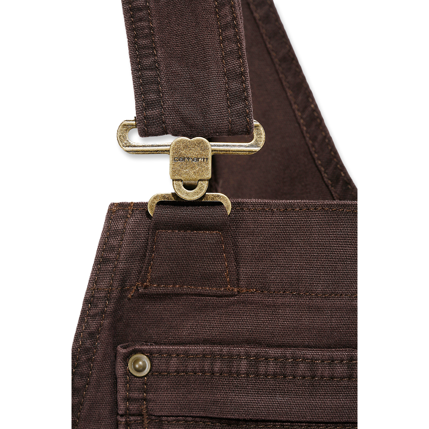 Carhartt Women's Crawford Coverall - 102438 Dark Brown