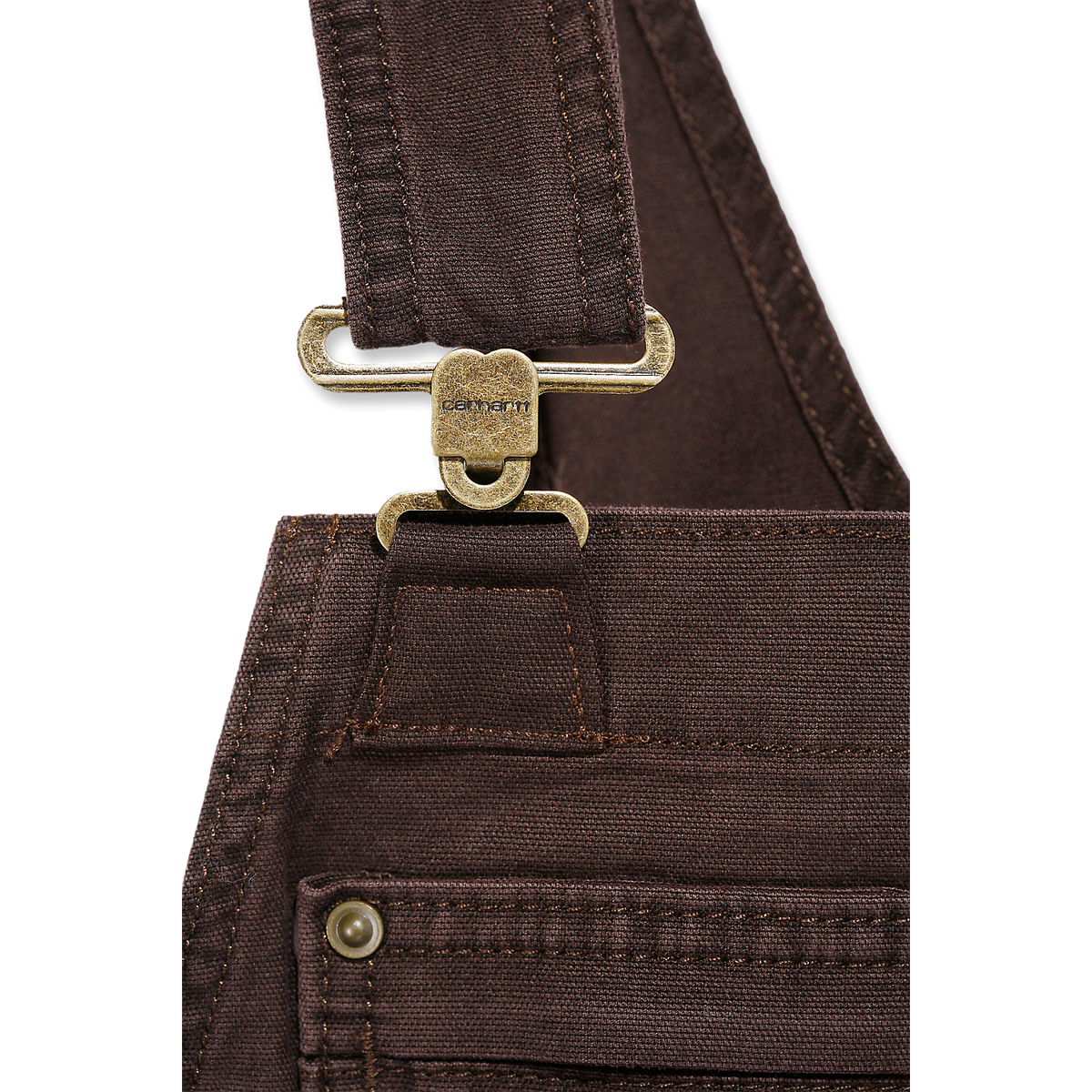 Carhartt Dames Crawford Overall - 102438 Donkerbruin – afbeelding 3