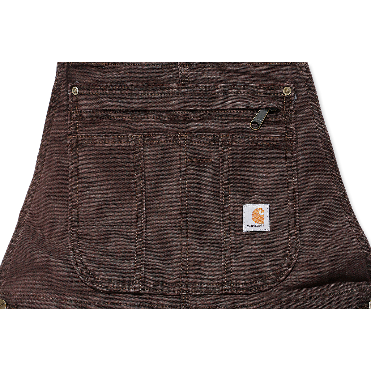 Carhartt Dames Crawford Overall - 102438 Donkerbruin – afbeelding 4