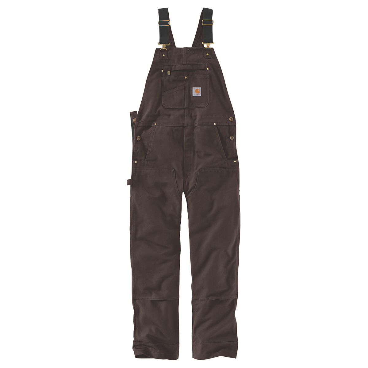 Carhartt Iconic Duck Bib Overall - Dark Brown 102776