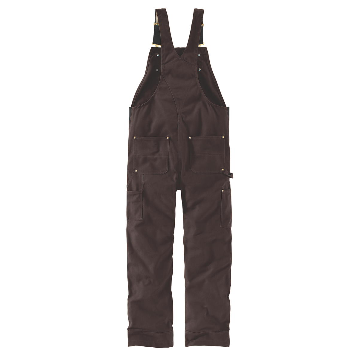 Carhartt Iconic Duck Bib Overall - Dark Brown 102776