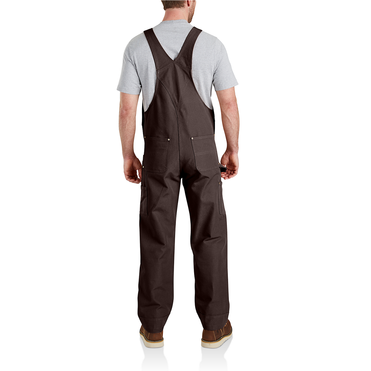 Carhartt Iconic Duck Bib Overall - Dark Brown 102776
