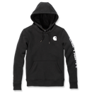 Carhartt Women's Clarksburg Sweatshirt 102791  - Black N04