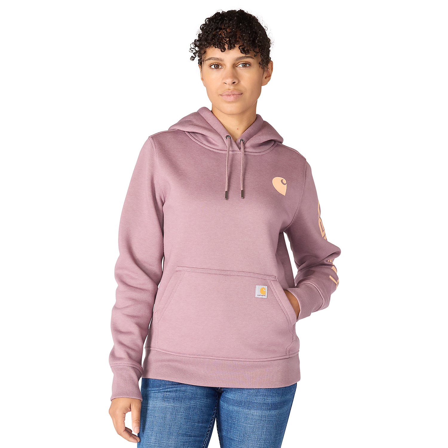 Carhartt Relaxed Fit Graphic Sweater Berry Heather  - 102791 V96