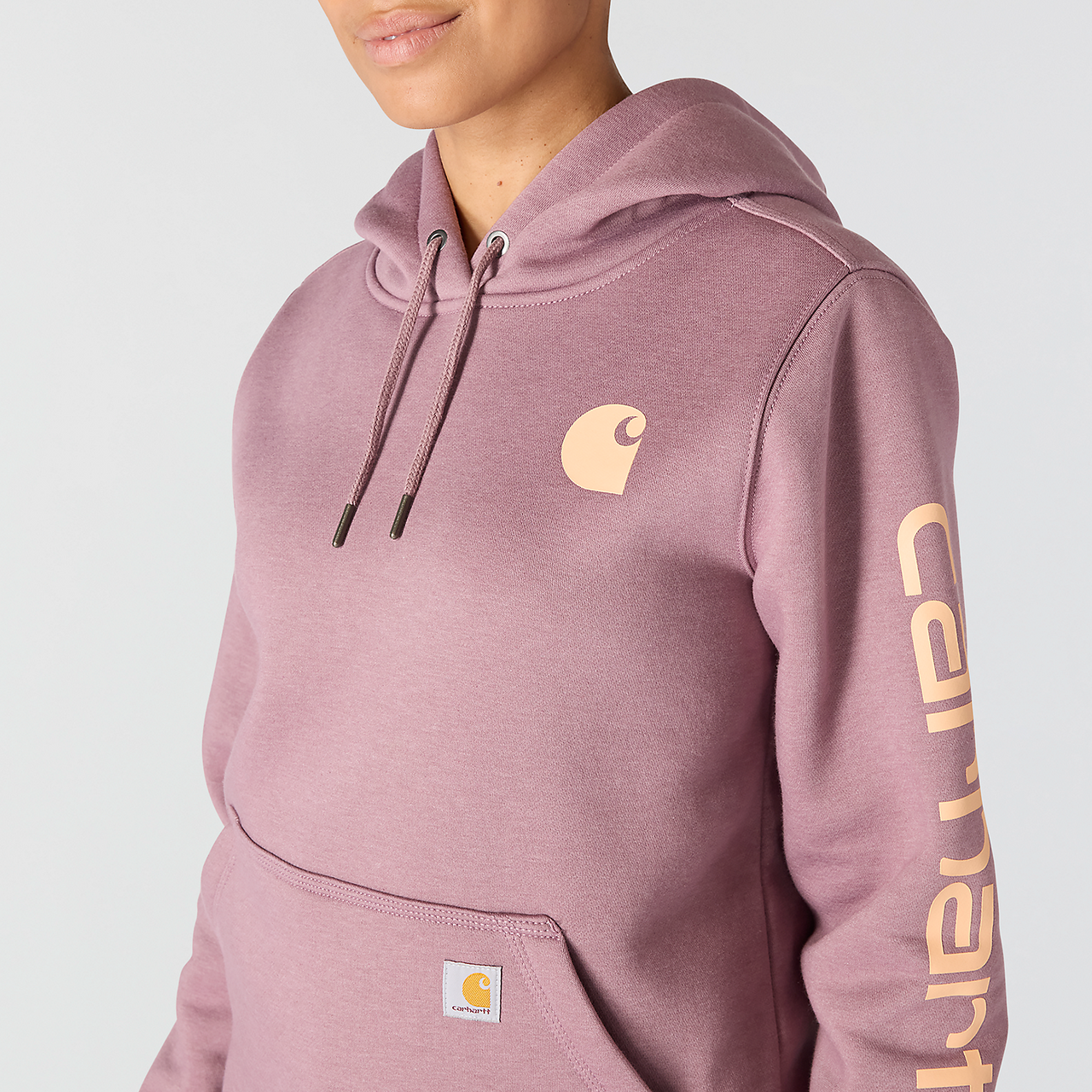 Carhartt Relaxed Fit Graphic Sweater Berry Heather  - 102791 V96