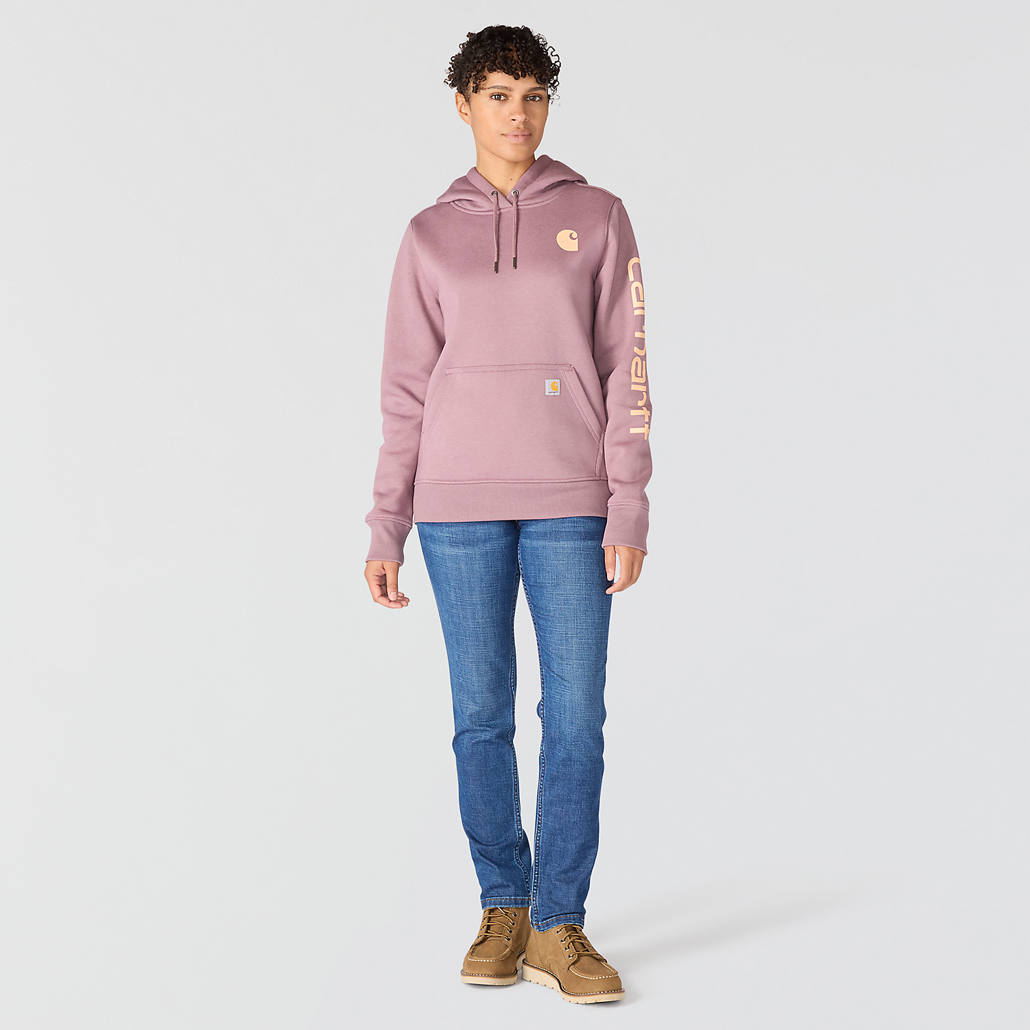 Carhartt Relaxed Fit Graphic Sweater Berry Heather  - 102791 V96