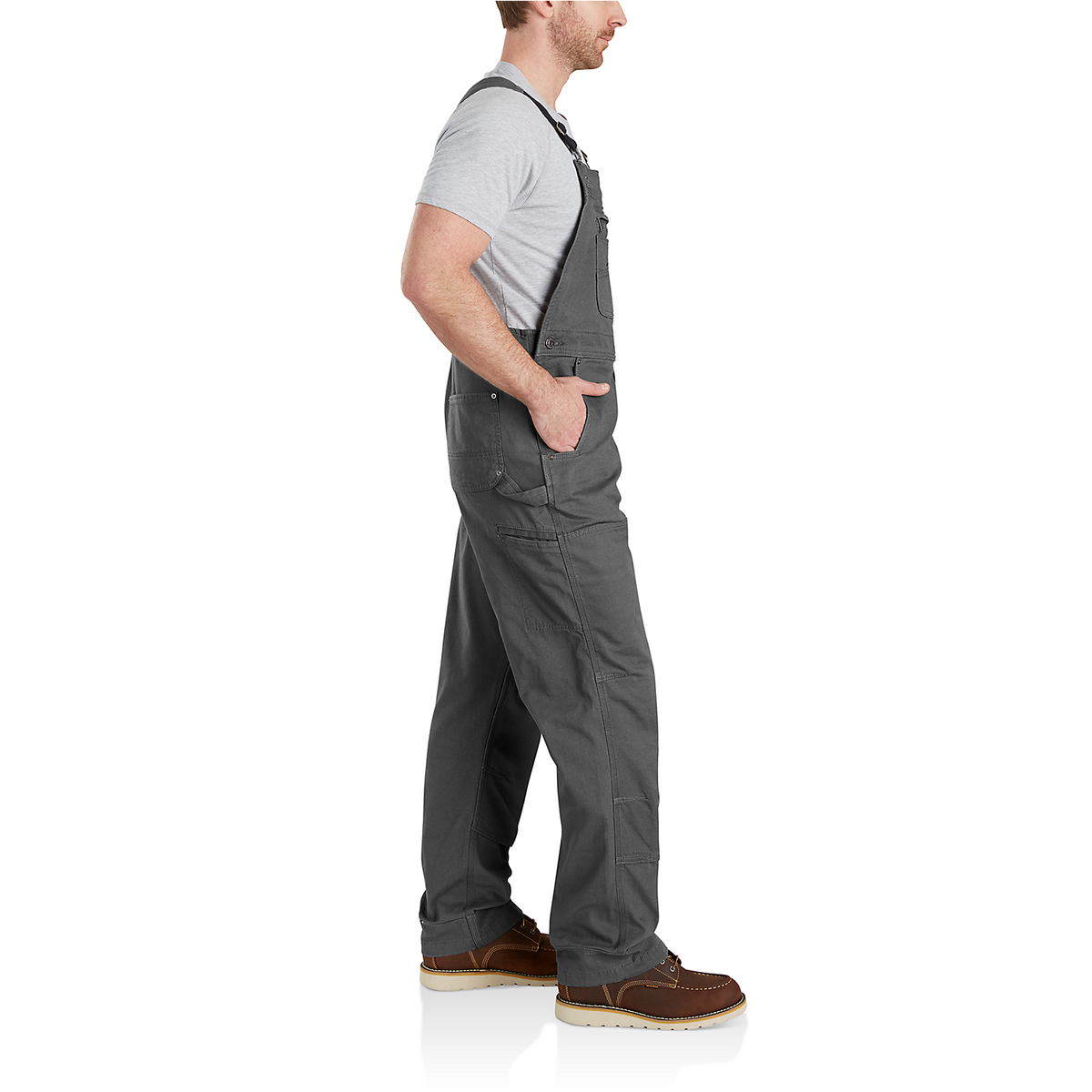 Carhartt Rigby Bib Overall Gravel 102987 – image 3