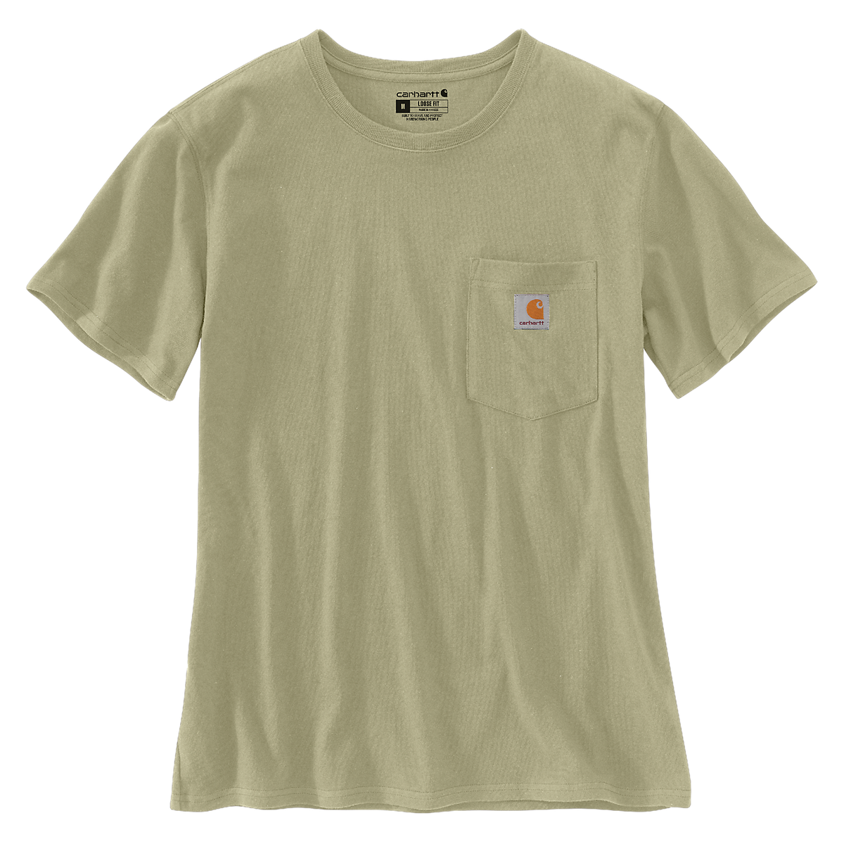 Carhartt Women's Pocket S/S T-shirt K87 - 103067 B68 - Livestock