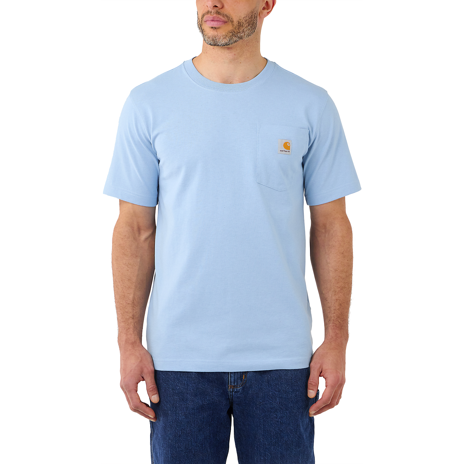 Carhartt Heren T-shirt Met Zak K87 - 103296 H74
