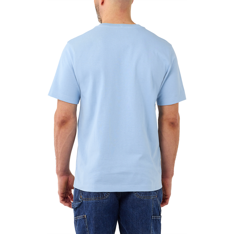 Carhartt Heavyweight Short Sleeve K87 Pocket T-shirt - 103296 light blue
