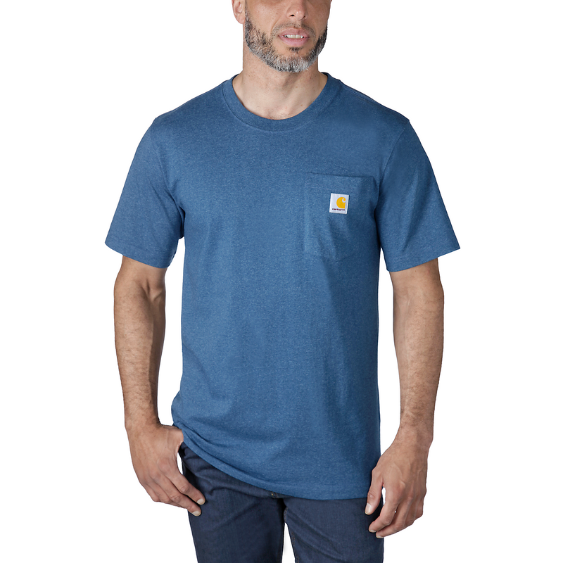 Carhartt K87 T-shirt met brostzak - 103296 HF1