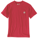Carhartt K87 Pocket T-shirt - 103296 R68 Fire Red Heather