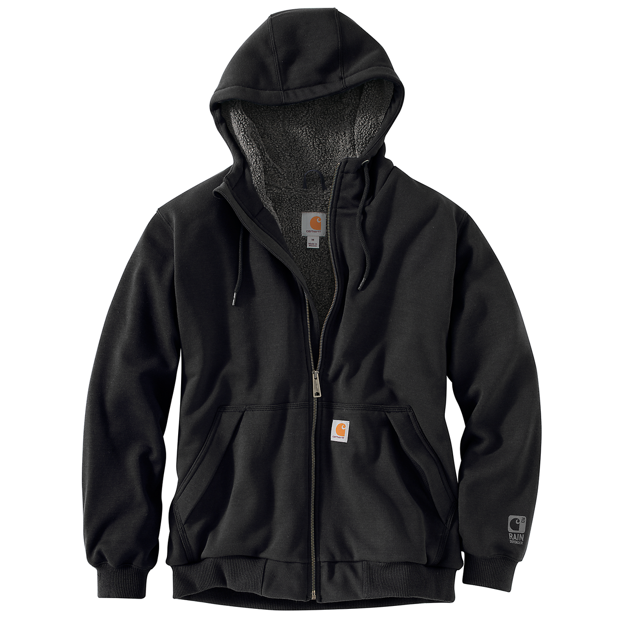Carhartt Relaxed Fit Zip Sweater - 103308 Black