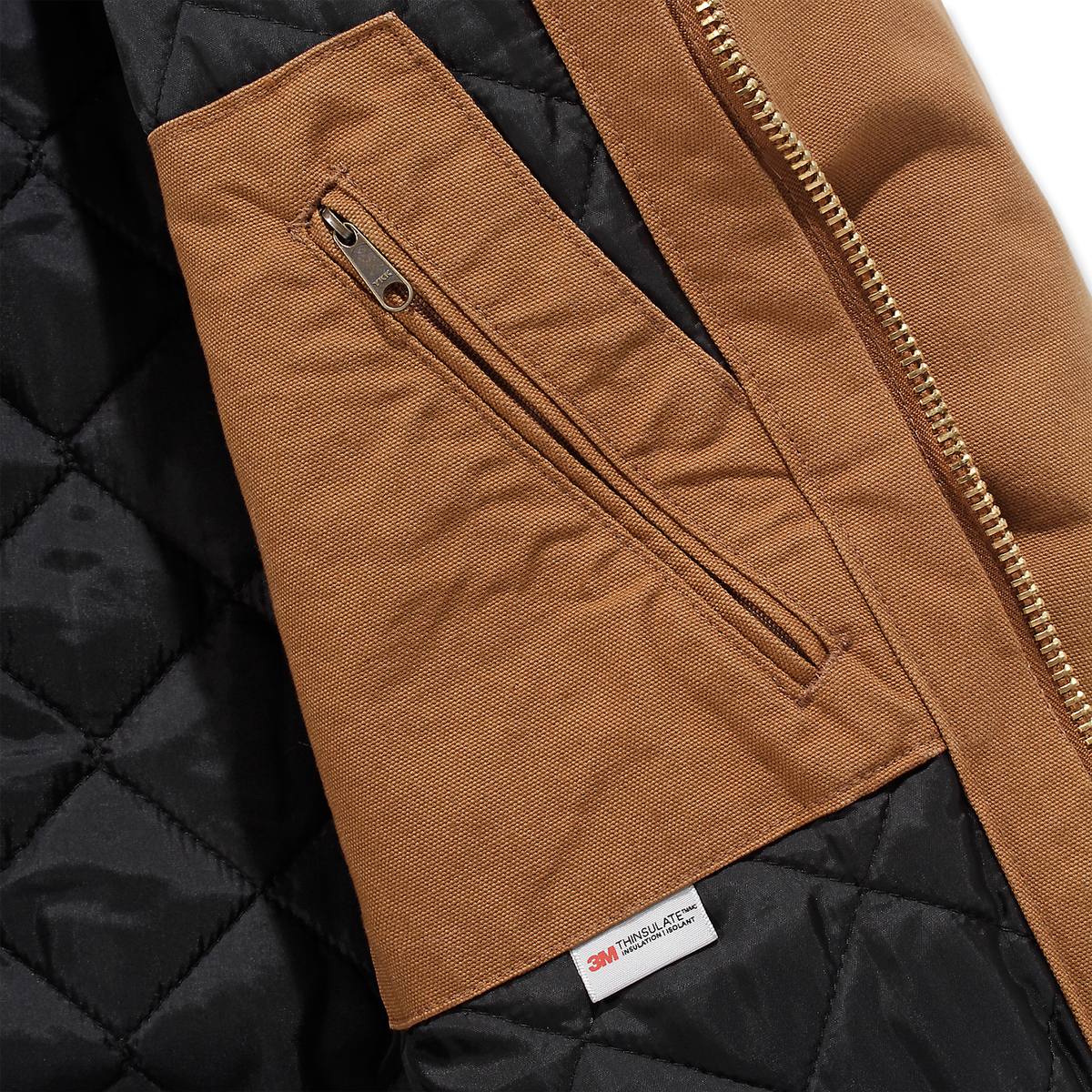 Carhartt Duck Active Jacket Carhartt Brown J130 - 104050 – image 3