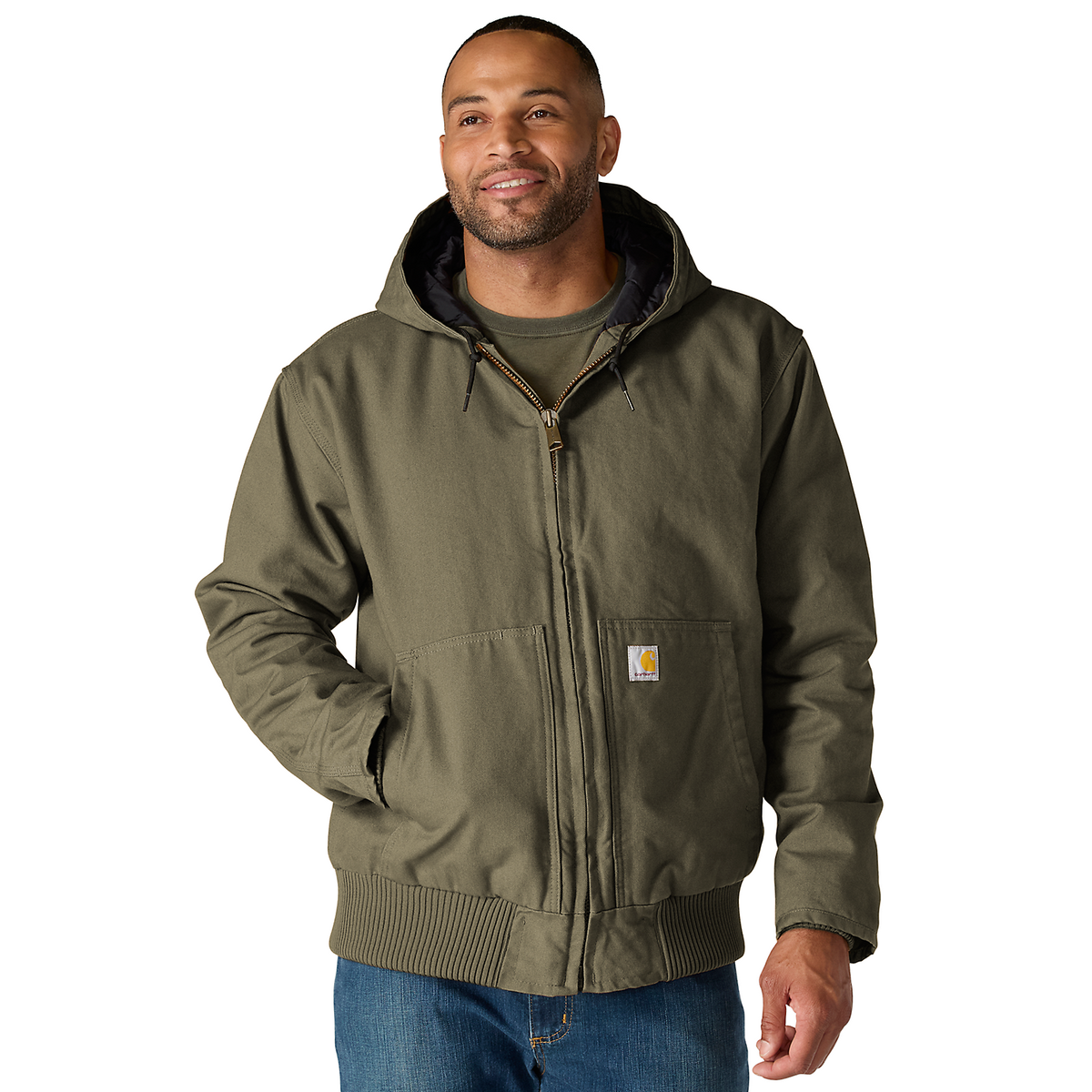 Carhartt Men Washduck Active Jacket - 104050 Mos