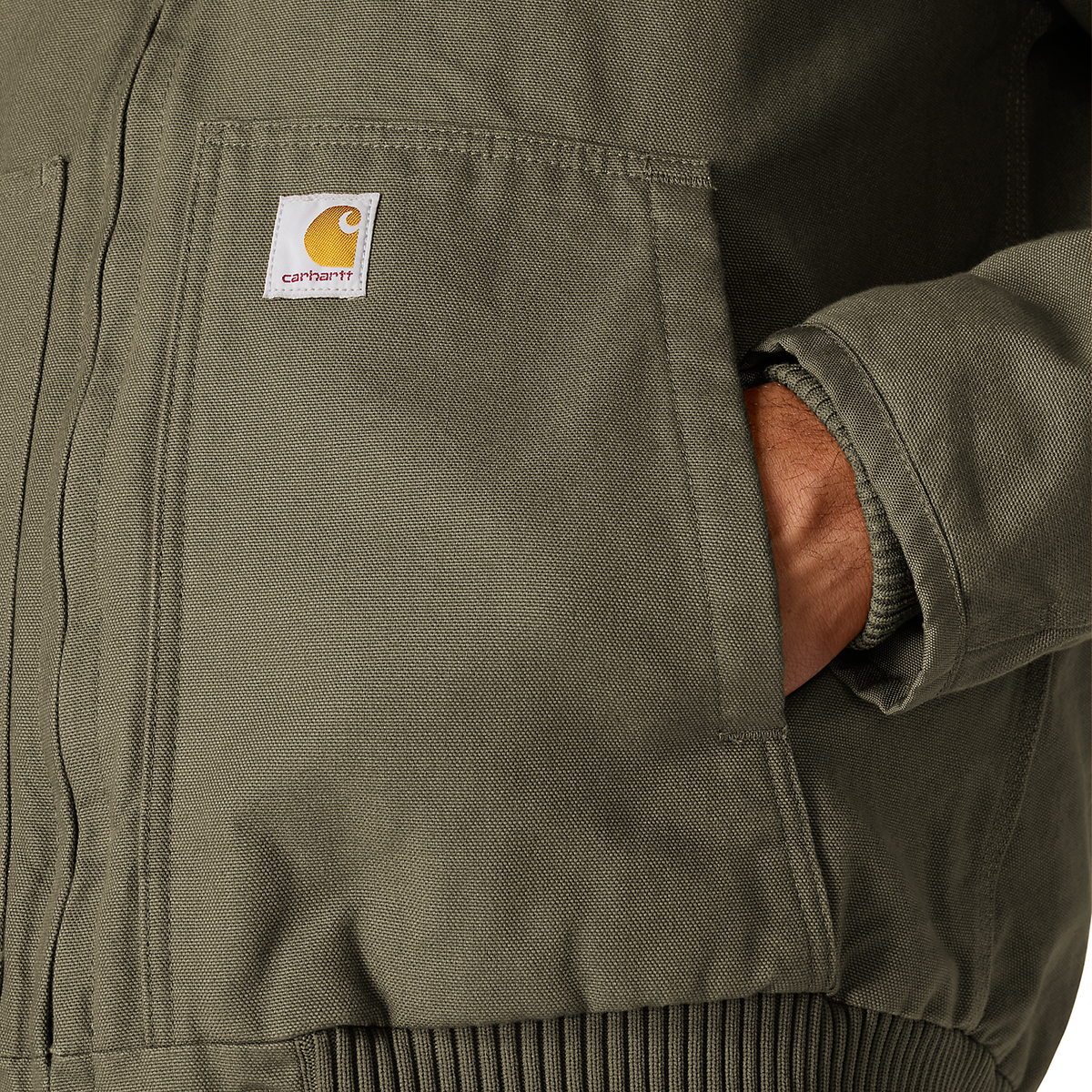 Carhartt Men Washduck Active Jacket - 104050 Mos