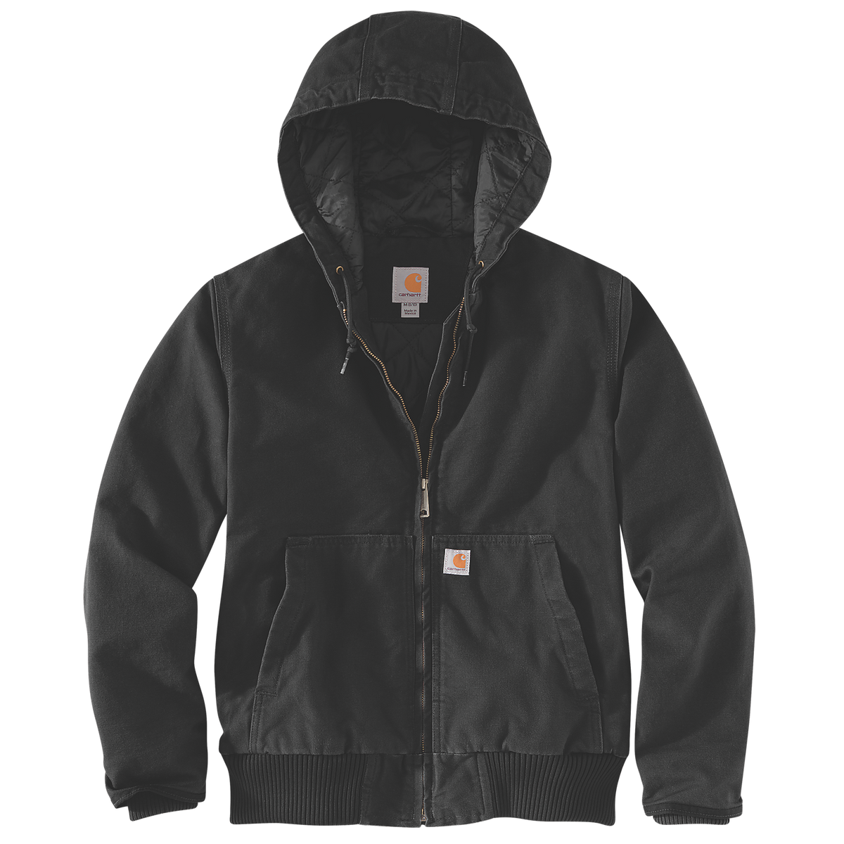 Carhartt Duck Active Jas Zwart Gewassen Dames J130 - 104053 – afbeelding 2