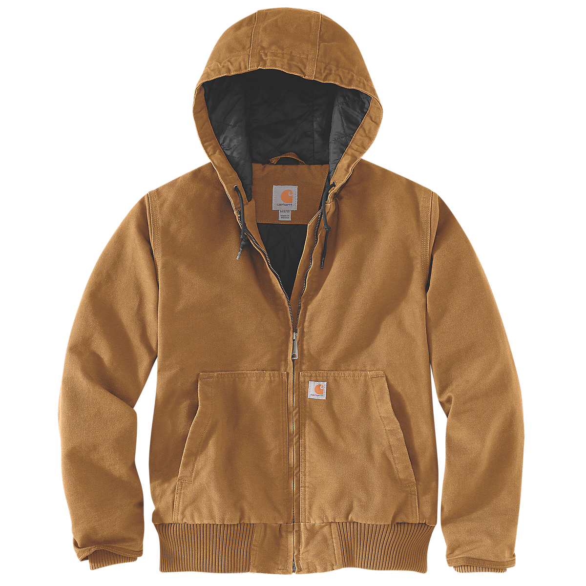 Duck Active Jacket Carhartt Brown Washed Damen J130 - 104053 – Bild 2