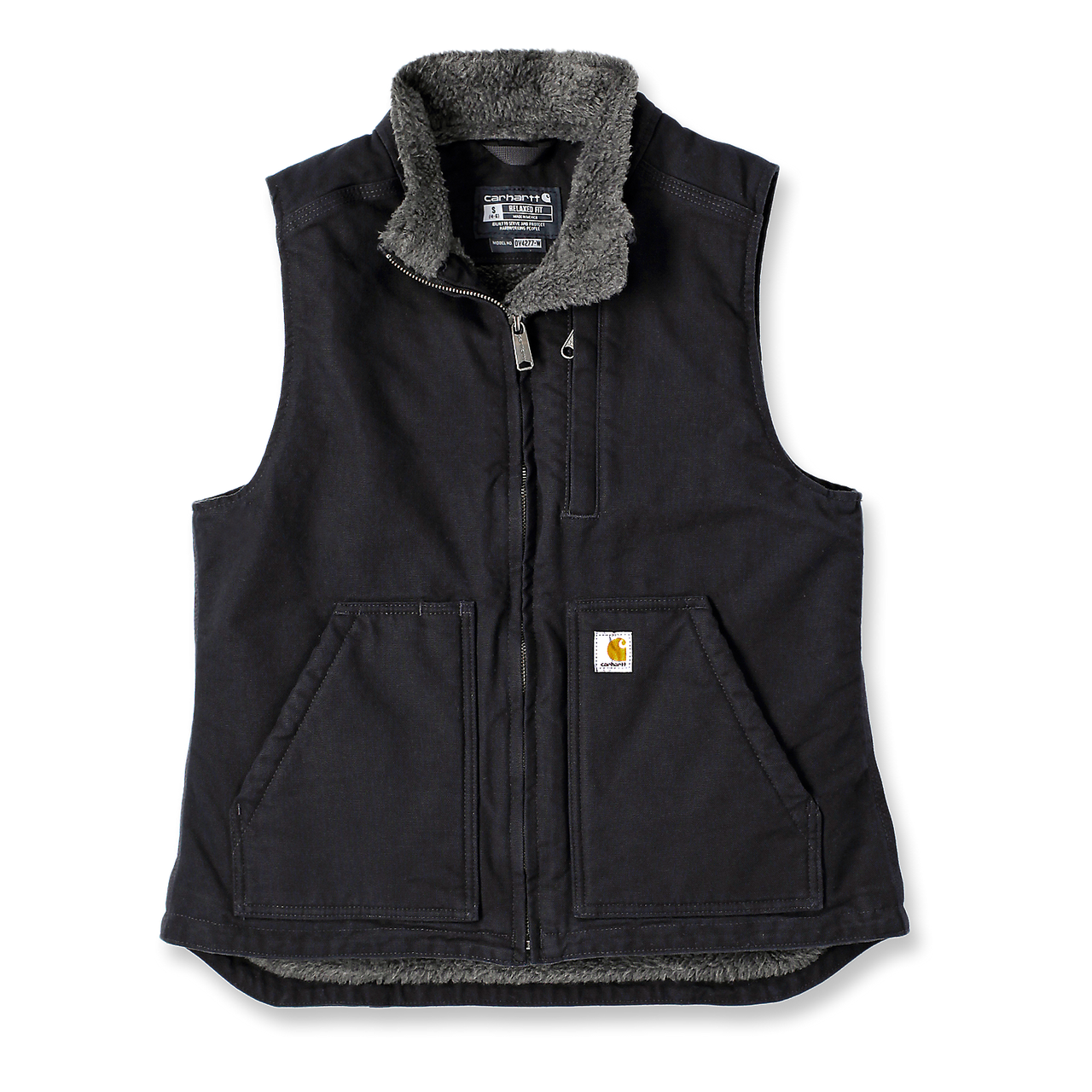 Carhartt Dames Mock Neck Vest - 104224 BLK