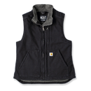 Carhartt Women's Mock Neck Vest - 104224 BLK