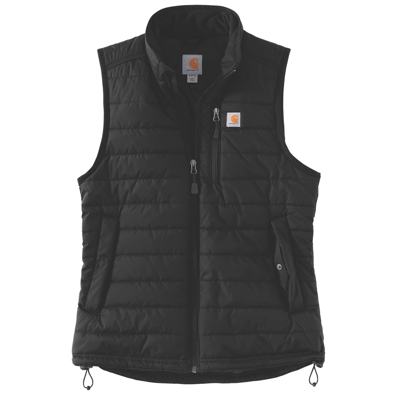 Carhartt Women's Rain Defender Nylon Insulated Vest - 104315 N04 Black