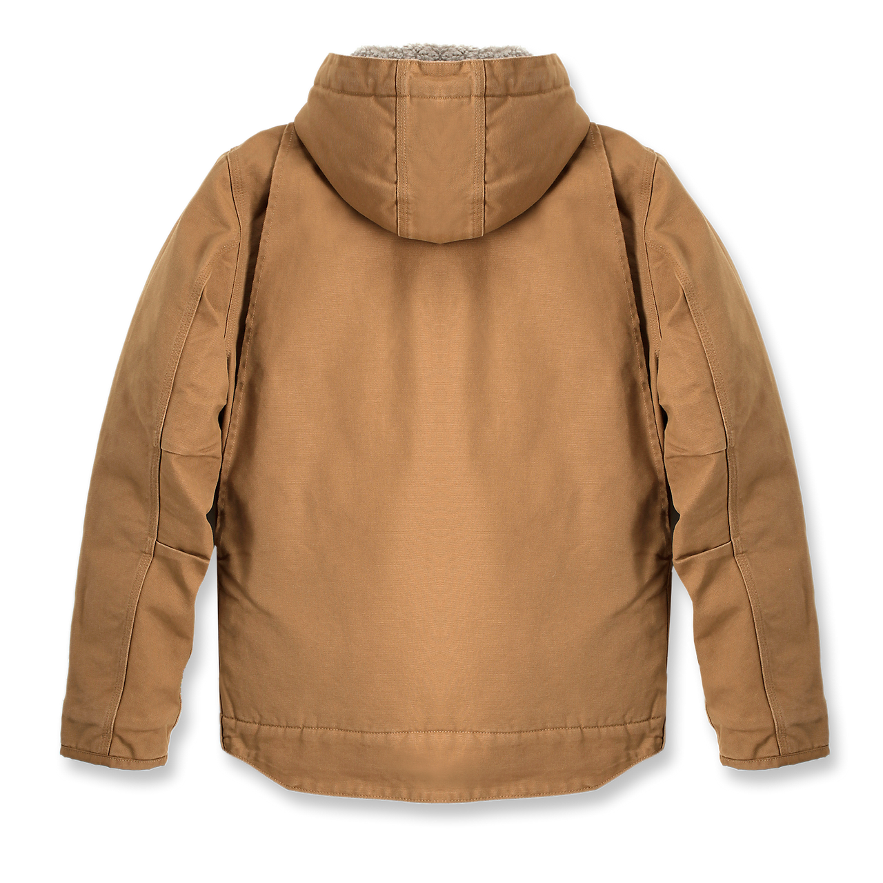 Carhartt Sherpa gevoerde herenjas Washed Duck - 104392 CB