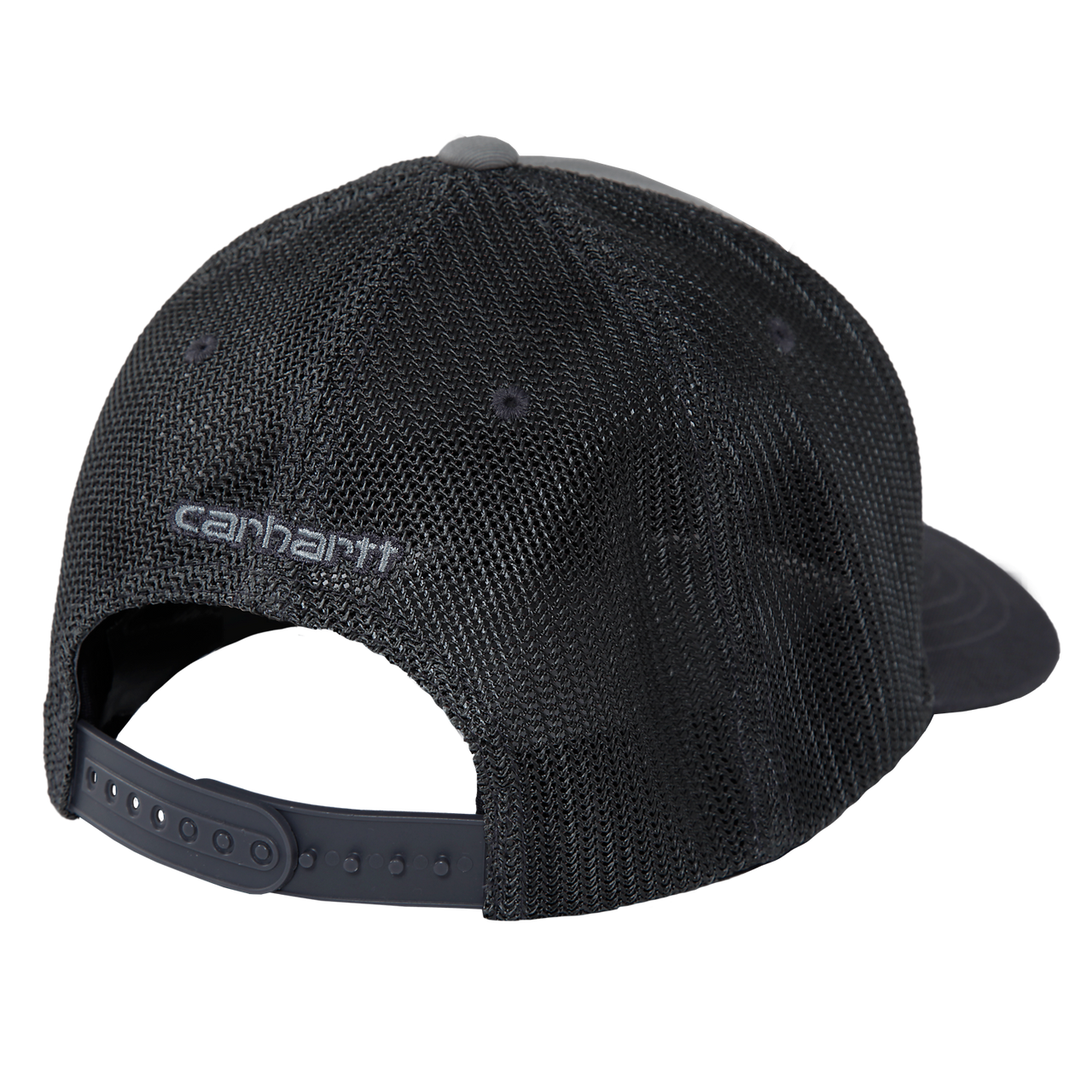 Carhartt Twill Mesh-Back Logo Patch Cap - Zwart 105612